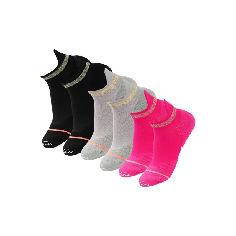 SPORT'S HOUSE Basketball Socks Women's 3 Pack-13