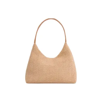 MANSUR GAVRIEL Raffia Hobo Bag Handbag Shoulder Bag Women's Natural