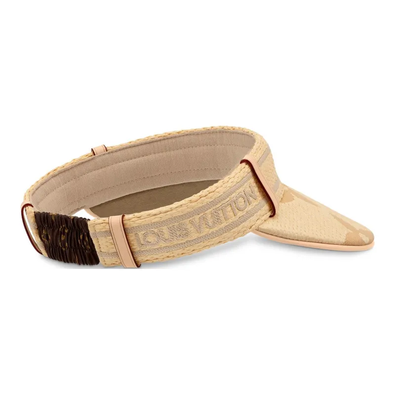 LOUIS VUITTON Sun Protection Hats Unisex Brown-2
