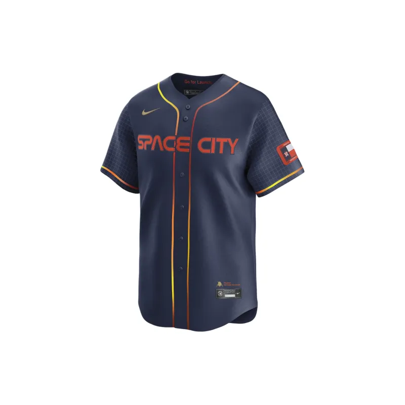 Nike Jeremy Peña Houston Astros City Connect Men's Nike Dri-FIT Adv Mlb Limited Jersey-1