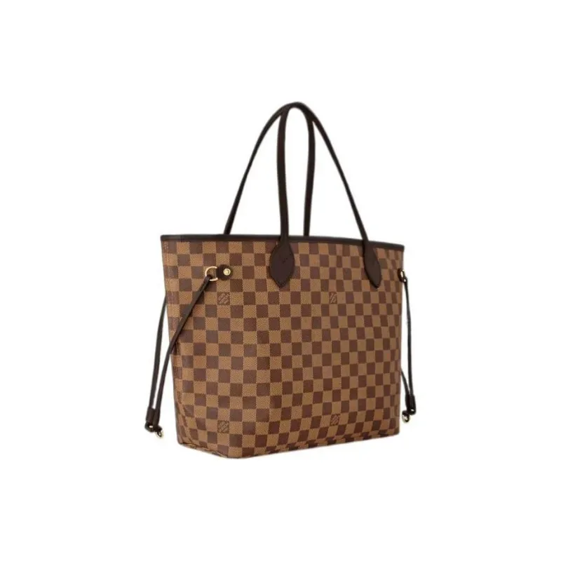 LOUIS VUITTON NEVERFULL Canvas Handbag, Shoulder Bag Medium Size Women's Ballet Rose Dance Shoes-1
