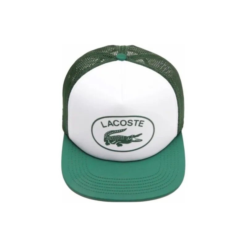 LACOSTE Polyester Baseball Caps Unisex Green-1