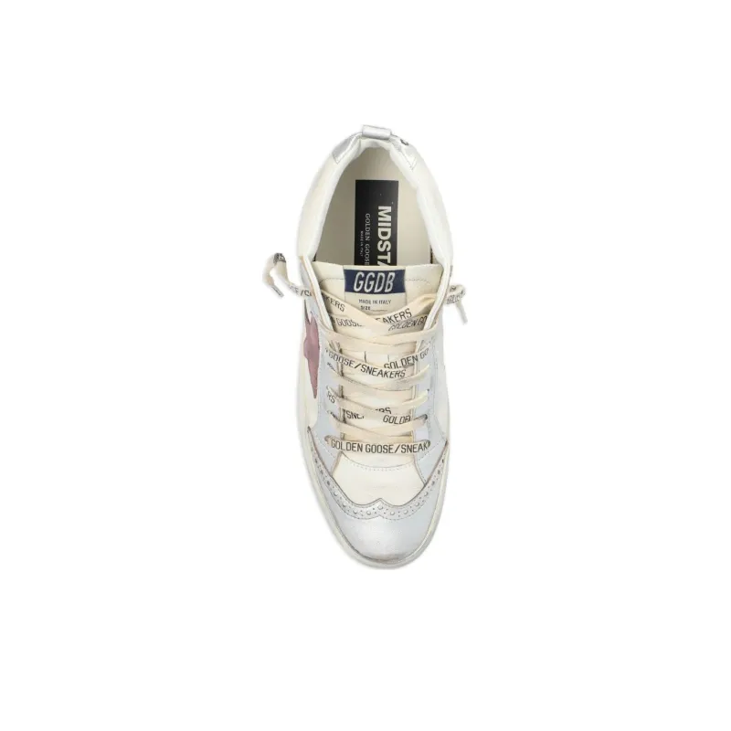 Golden Goose Mid Star Leather Sneakers-4