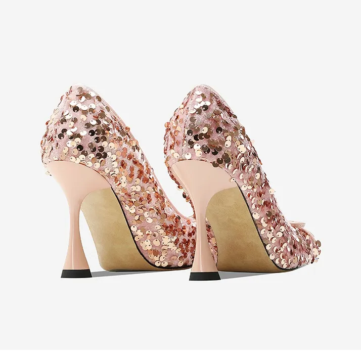 Princess & Isabel Slim Heel High Heels Women's-1