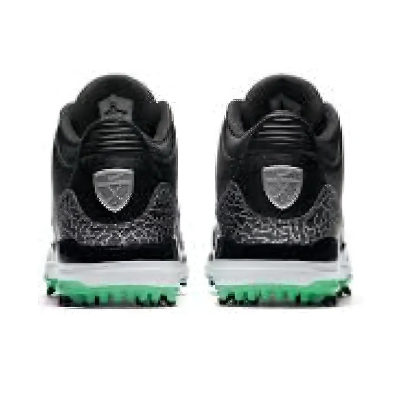Jordan 3 Retro Golf Black Green Glow-4