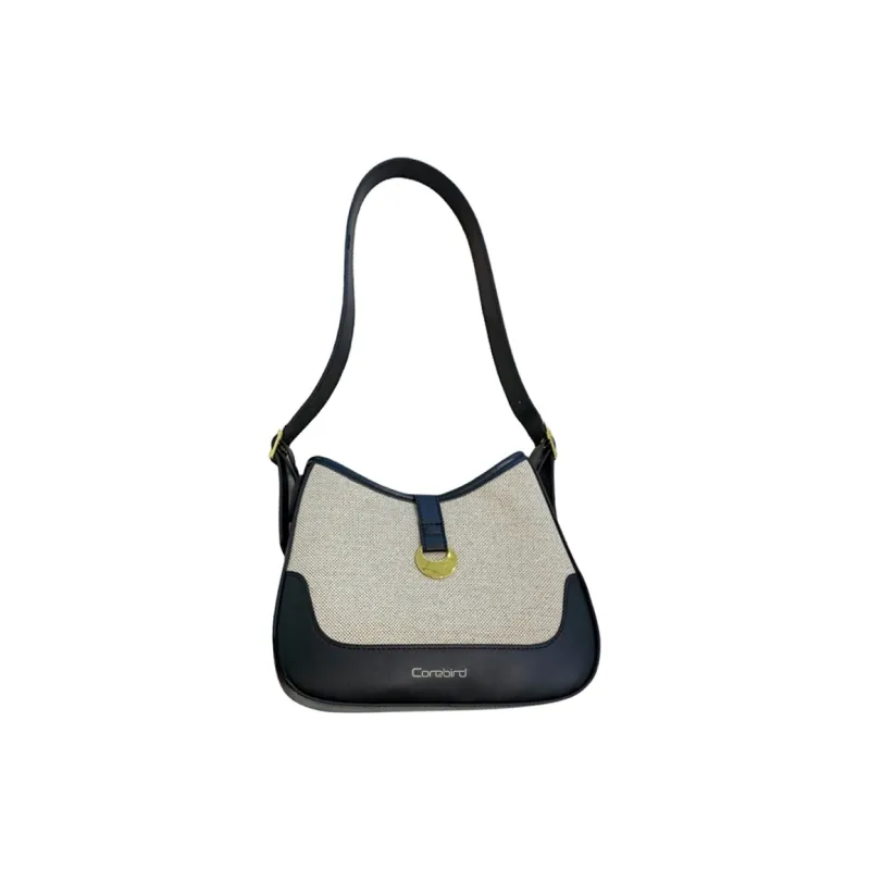 CORE BIRD PU Shoulder Bag Crossbody Bag Shoulder Bag Regular Women's White/Black/Light Brown/Brown-6