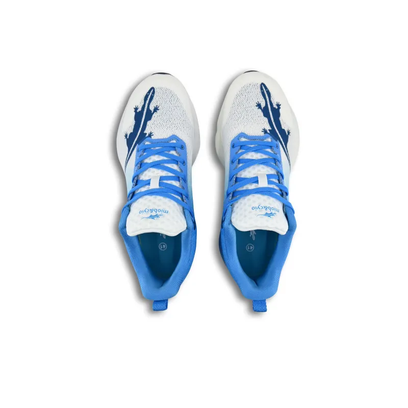 Miob&cyio Marvelous Air Cushion Collection Cushioned Slip-Resistant Breathable Low-Top Running Shoes Unisex Blue-4