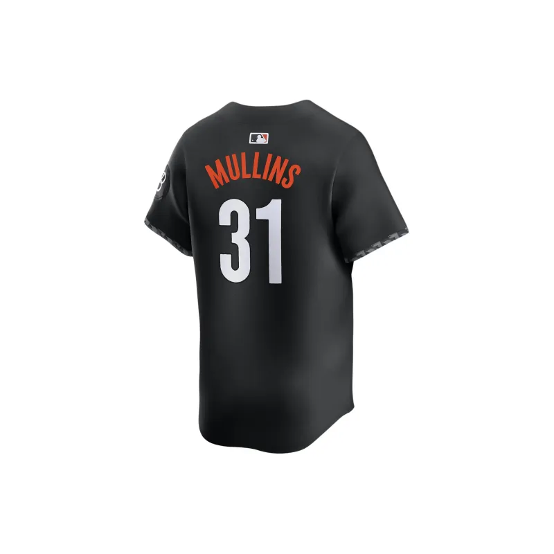 Nike Cedric Mullins Baltimore Orioles City Connect Baseball Jacket Men's Black-1