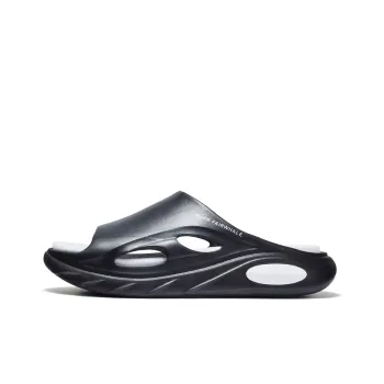 FAIRWHALE Slide Slippers Men White Black/White Orange/Beige Brown