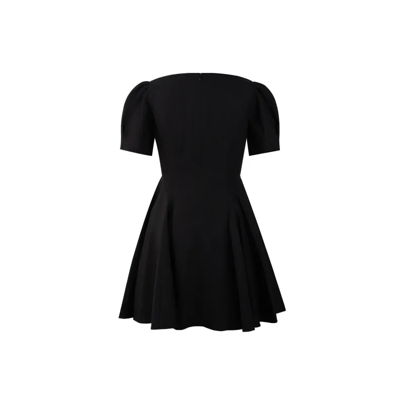THE SEA LIFE Short Sleeved Dress Women's Black Mage-1
