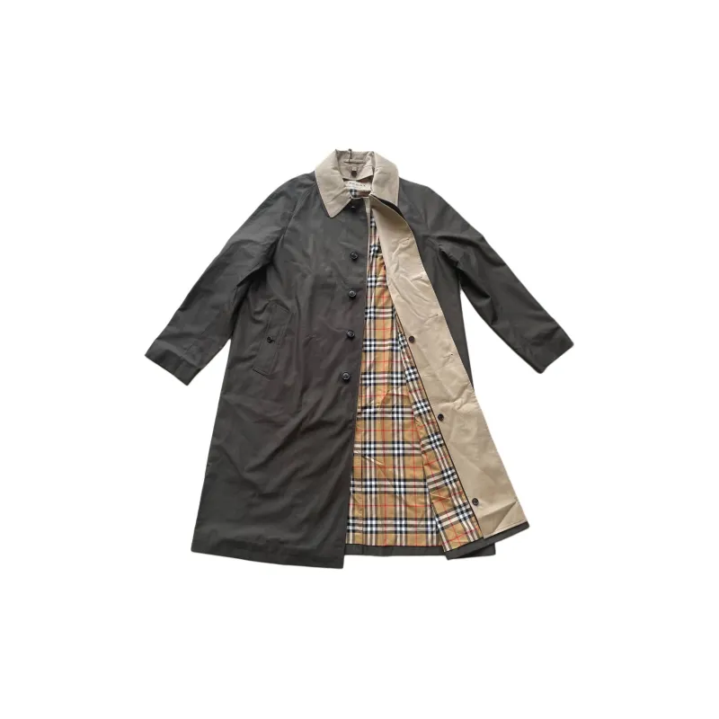 Burberry Trench Coat Men's Army Green-2
