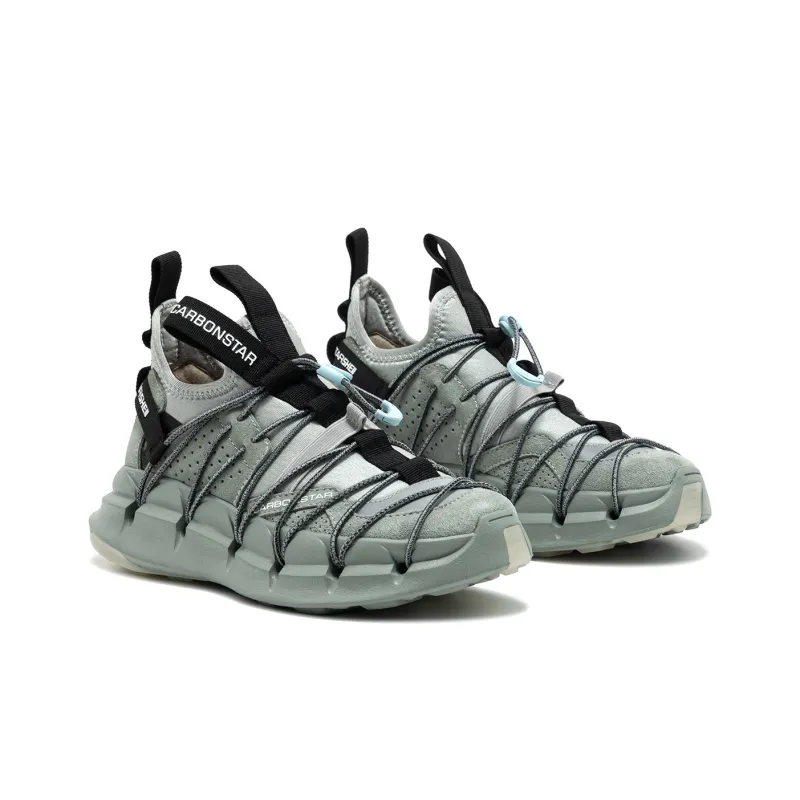CARBONSTAR SHELL Armor Series Running Shoes Unisex Low Top Light Gray-2