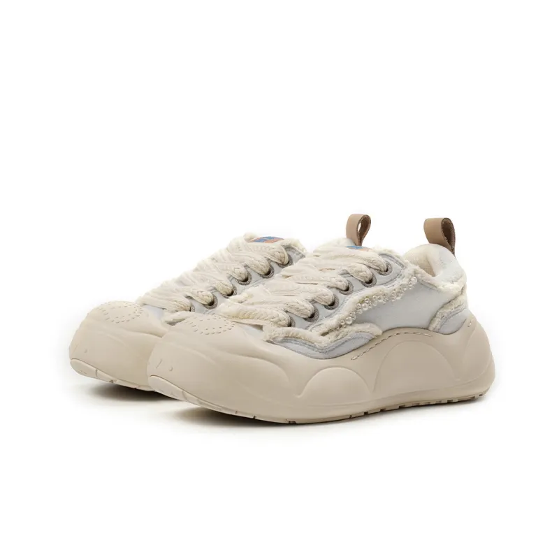 JUZI Low-Top Canvas Shoes Women's Blue Bellflower-2