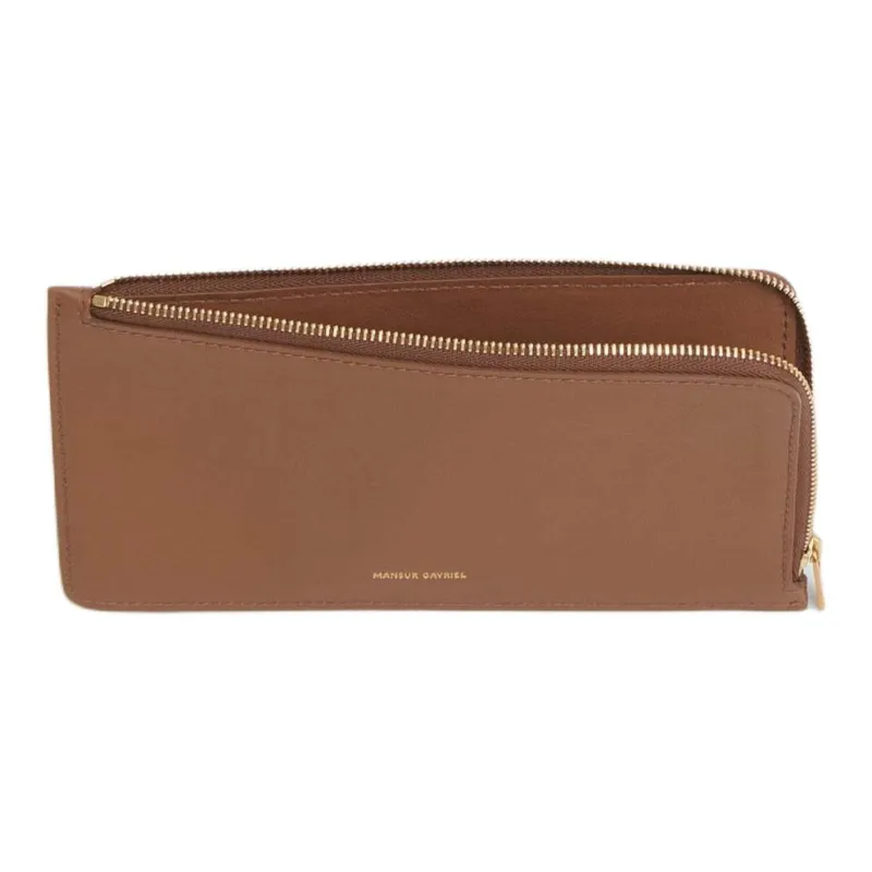 MANSUR GAVRIEL Calfskin Wallet Women's Desert Brown-2