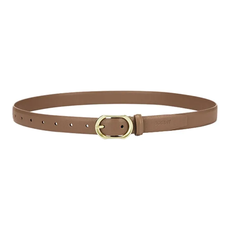 CARTELO Cow Split Leather Belts Women's 2.3CM-5