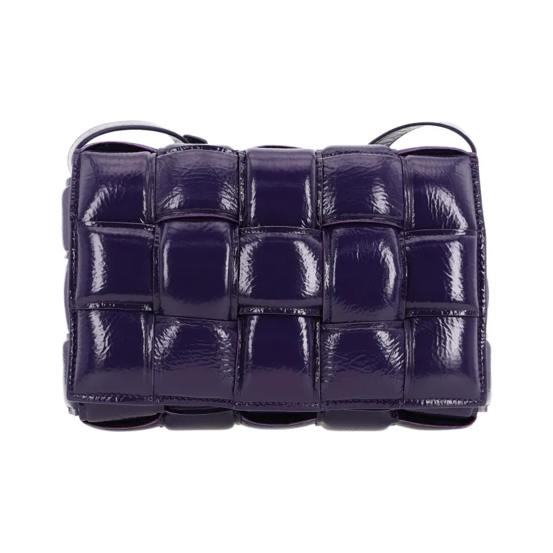 Bottega Veneta Padded Cassette Intrecciato Raisin-1