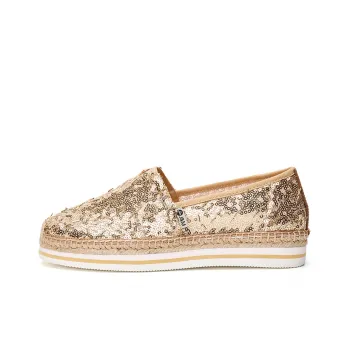 Joy&Mario Espadrilles Women's Gold/Champagne/Red