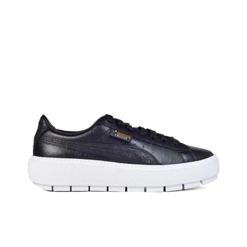 PUMA Platform Trace 'Black Ostrich' Women's-1