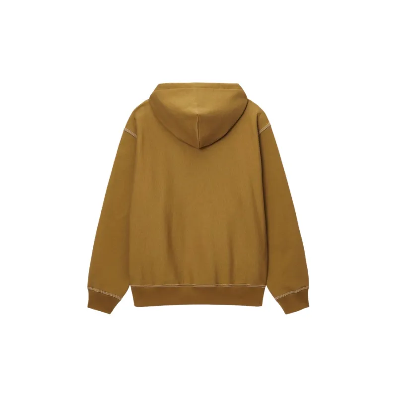 Stussy Contrast Stitch Label Hoodie-1