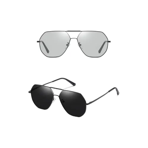 Thunder Pailong Irregular Shape Sunglasses Men's