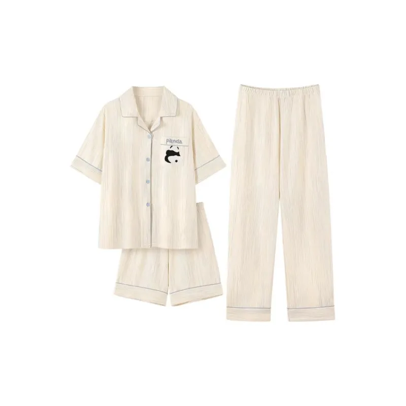 Ta Yan Pajama Set Women's White-0