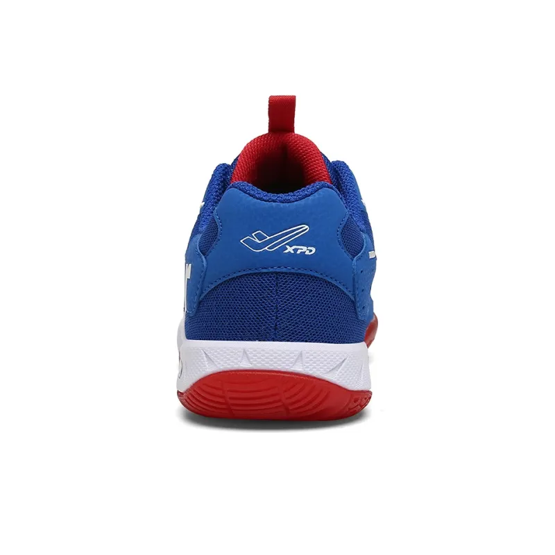 XPD Badminton Shoes Unisex Low Top White/Blue-9