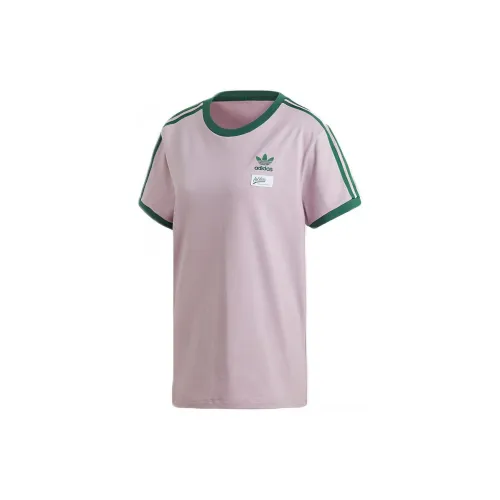 Adidas Originals T-Shirts Women's Violet Pink