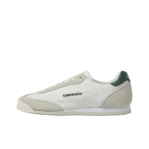 Umbro Anti-Slip Wear-Resistant Low-Top Skateboard Shoes Unisex White