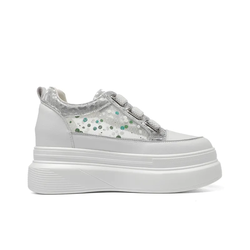 CARDANRO Low Top Slip on Hook and Loop Skateboard Shoes Women's-1