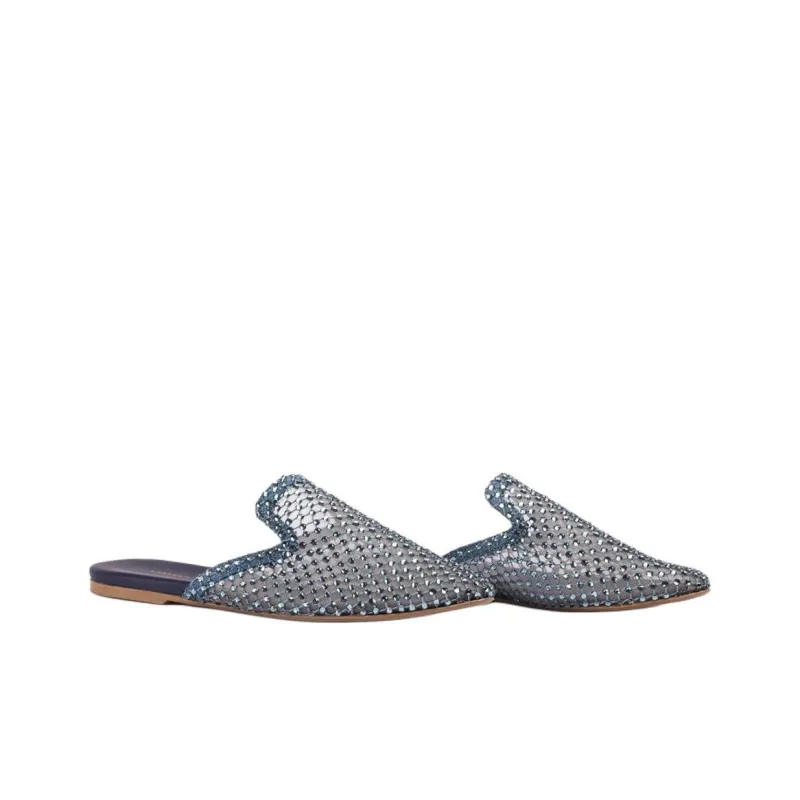 Le Silla Gilda Crystal-embellished Ballerina Shoes-2
