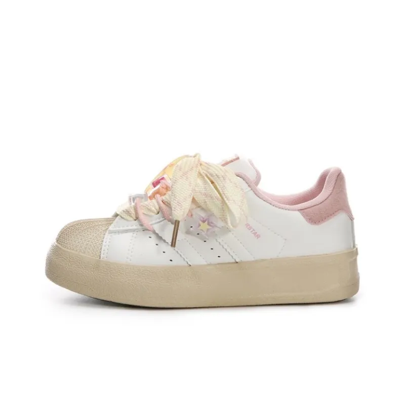 OBWA Anti-Slip Wear-Resistant Lightweight Breathable Low-Top Skateboard Shoes Women's-3