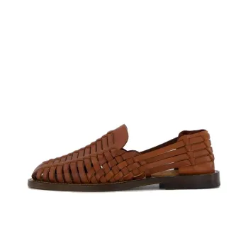Brunello Cucinelli Woven Leather Sandals