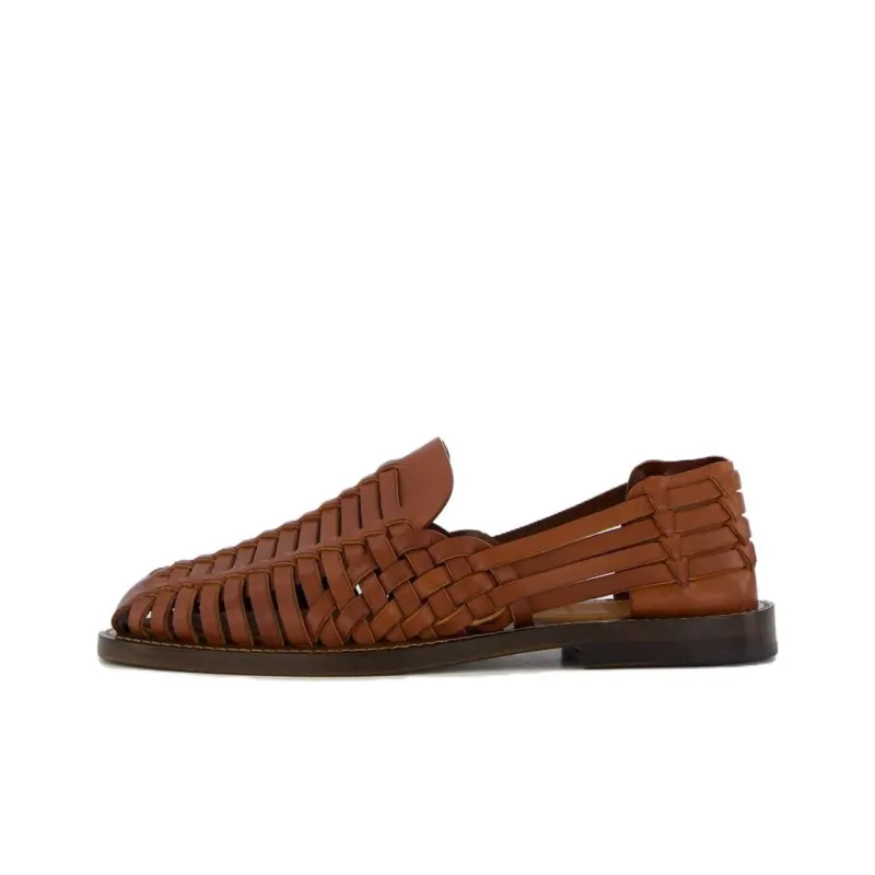 Brunello Cucinelli Woven Leather Sandals-0