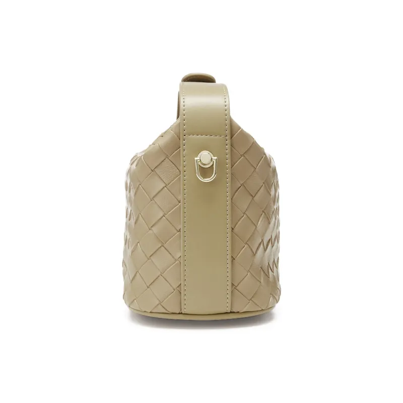 JOSINY PU Mini One Shoulder Handbag Women's Black/Camel/Ecru/Light Green-7