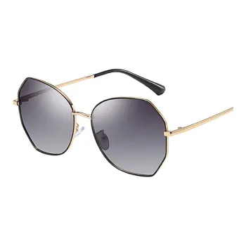 Thunder Pailong Square Sunglasses Women's