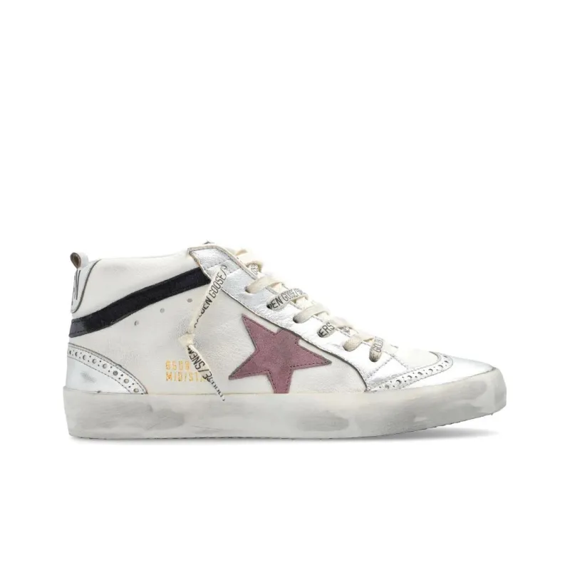 Golden Goose Mid Star Leather Sneakers-1
