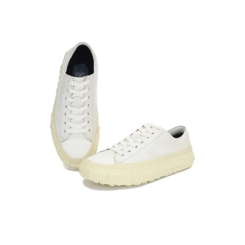 KOLON SPORT Oat Wear resistant And Waterproof Low Top Casual Shoes Unisex Ecru-2