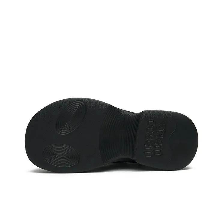 MASOOMAKE Loafers Women's Crystal Black, Lava Brown-4