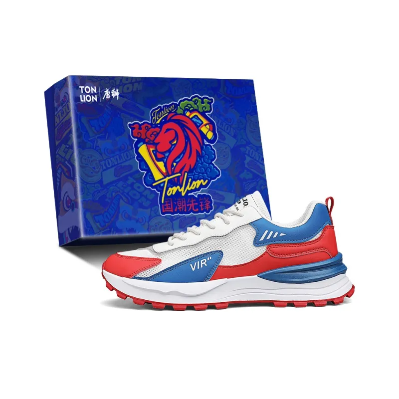 Tonlion Cushioned Wear-Resistant Breathable Low-Top Running Shoes Men's-2