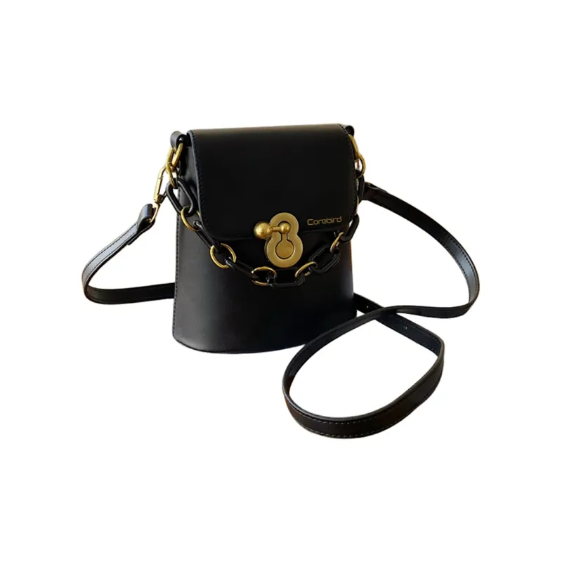 CORE BIRD PU Crossbody Bag Women's White/Black/Light Brown/Pink-5