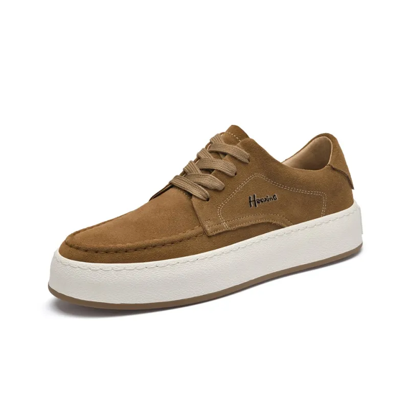 Extravagant Low Top Skateboard Shoes Men's Earth Yellow-1