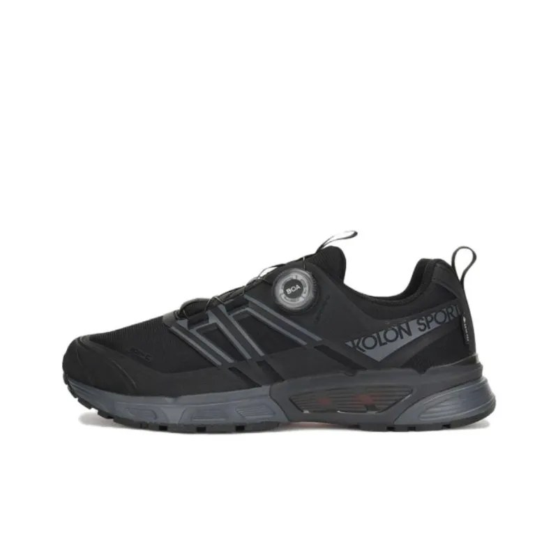 KOLON SPORT Socks C 3 Cushioning, Slip Resistant, And Abrasion Resistant Low Top Outdoor Shoes Unisex Black Gray-0