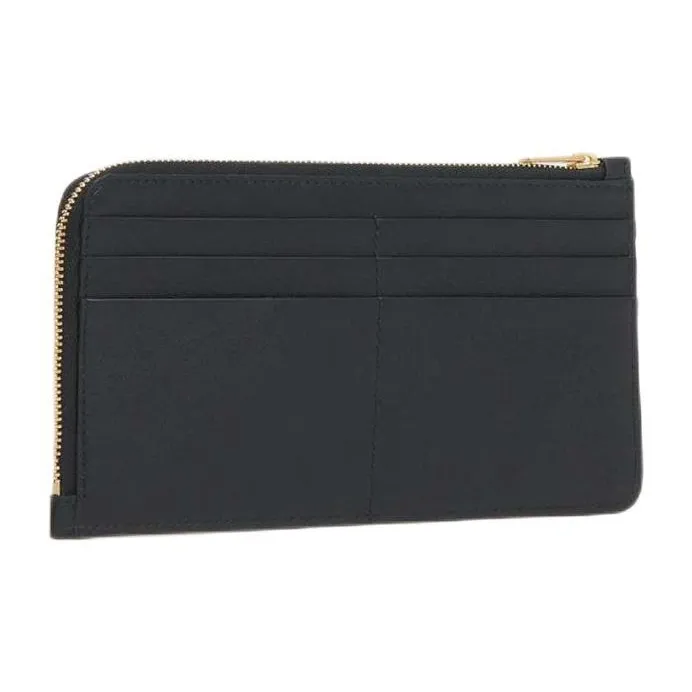 MANSUR GAVRIEL Calfskin Card Holder Large Size Women's Black-1