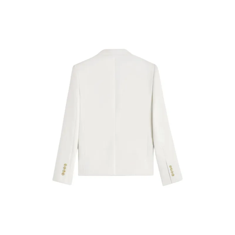 CELINE Short Jacket In Ottoman Cotton-1