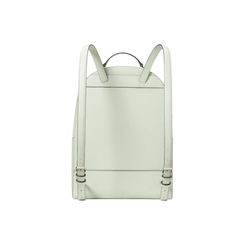 Kate Spade Saffiano Leather Backpack Large Size Women's Light Olive-2