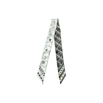 CHANEL Silk Scarves Unisex Multicolor