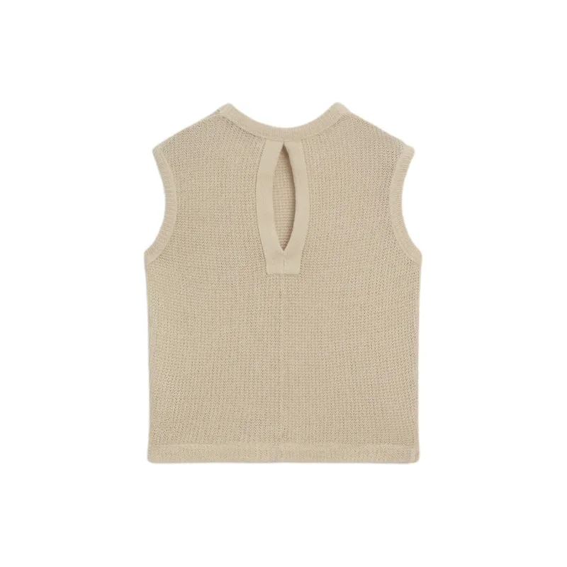 Massimo Dutti Tank Tops Women's Brown-1