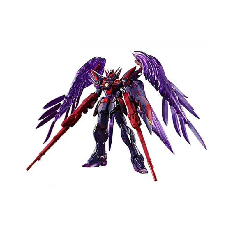 BANDAI MG Wing Gundam Zero Shiki EW[Crisscross Contrast Color/Transparent Purple] Model Kits-0