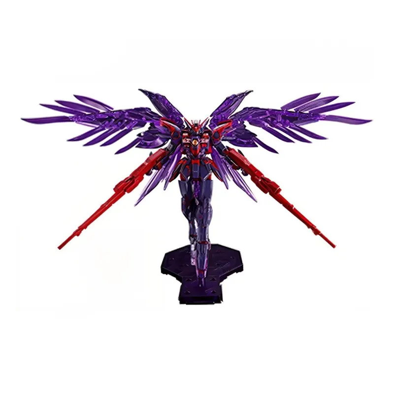 BANDAI MG Wing Gundam Zero Shiki EW[Crisscross Contrast Color/Transparent Purple] Model Kits-1