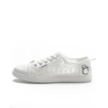 REIHUNG Casual Shoes Women's Low Top White